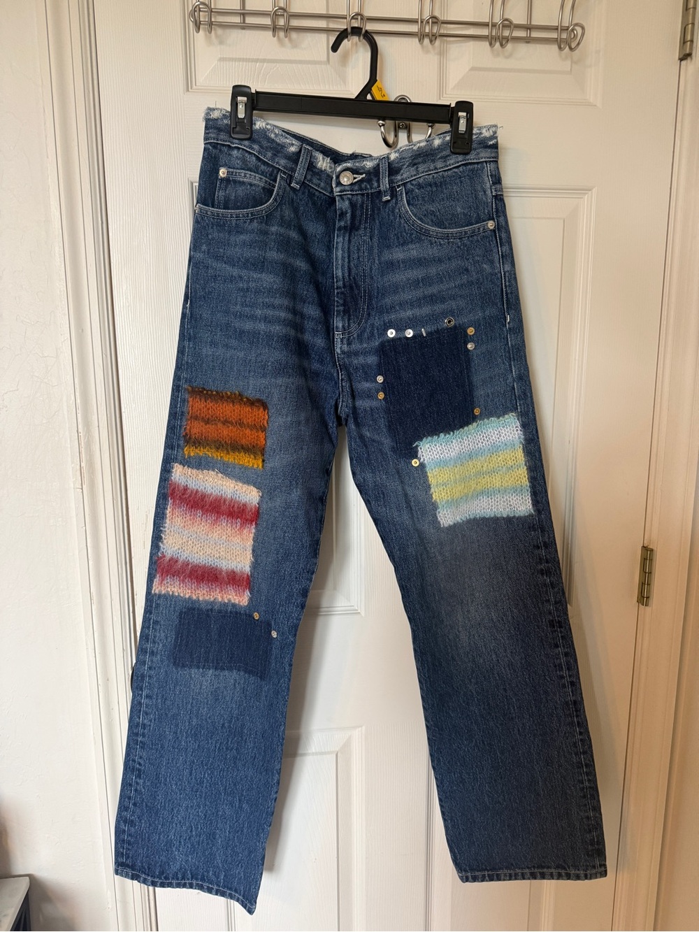 Marni men’s patchwork jeans